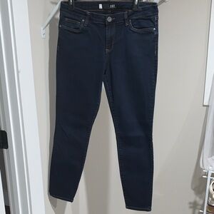 Kut from the Kloth Navy Skinny Jeans - Sleek High-Rise Fit